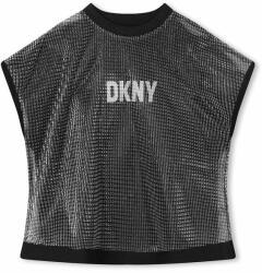DKNY tricou copii culoarea gri 9BYX-TSG01U_09X