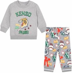 Kenzo kids trening copii culoarea gri 9BYX-DKK012_90X