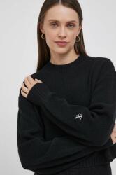 Calvin Klein pulover de lana femei, culoarea negru 9BYX-SWD18Y_99X