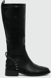 Answear Lab cizme femei, culoarea negru, cu toc plat BMYX-OBD048_99X