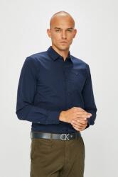 Tommy Hilfiger camasa barbati, culoarea albastru marin, cu guler clasic, slim, DM0DM04405 99KK-KDM00F_59X (DM0DM04405)