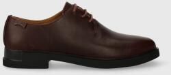 Camper pantofi de piele Iman femei, culoarea bordo, cu toc plat, K200685.029 9BYX-OBD2L5_83X