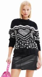Desigual pulover femei, culoarea negru 9BYX-SWD0FI_99X