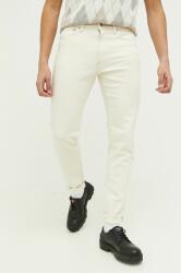 Abercrombie & Fitch jeansi barbati, culoarea bej PPYX-SJM05W_01X
