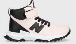 New Balance ghete de iarna pentru copii din piele PT800TP3 culoarea roz 9BYX-OBG0RS_30X