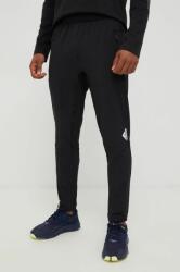 adidas Performance pantaloni de antrenament D4t barbati, culoarea negru, neted 9BYY-SPM097_99X
