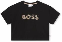 HUGO BOSS tricou copii culoarea negru 9BYX-TSG01P_99X