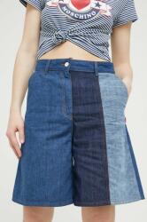Love Moschino pantaloni scurti jeans femei, modelator, high waist PPYX-SZD010_55J