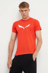 Salewa tricou sport Solidlogo culoarea rosu, cu imprimeu PPYY-TSM2KP_33X