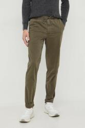 Tommy Hilfiger pantaloni barbati, culoarea verde, drept 9BYX-SPM00J_78A