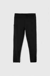Abercrombie & Fitch leggins copii culoarea negru, neted 9BYX-LGG040_99X
