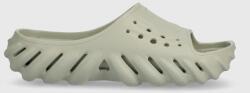 Crocs papuci Echo Slide femei, culoarea gri 208170 9BYX-KLD05O_90X