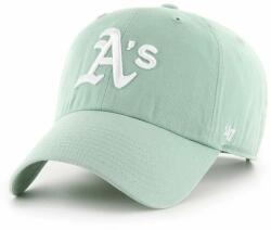 47 brand 47brand șapcă de baseball din bumbac MLB Oakland Athletics culoarea verde, cu imprimeu 99KK-CAU1ZK_70X