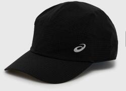 Asics șapcă culoarea negru, material neted 9BY8-CAM0G9_99X