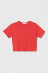 Calvin Klein tricou din bumbac culoarea rosu 9BYX-TSG02I_33X