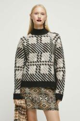 MEDICINE pulover femei, culoarea bej, călduros, cu turtleneck ZBYX-SWD714_12A