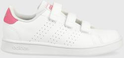 adidas sneakers pentru copii Advantage Cf culoarea alb 9BYX-OBK055_00X