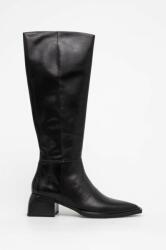 Vagabond Shoemakers ghete de piele VIVIAN femei, culoarea negru, cu toc drept, 5453.101. 20 9BYX-OBD1C7_99X
