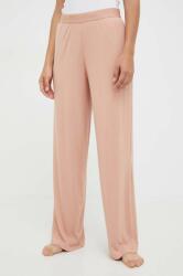 Calvin Klein Underwear pantaloni de pijama femei, culoarea roz 000QS7007E 9BYX-SPD11K_03X