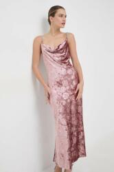 GUESS rochie culoarea roz, maxi, mulata 9BYX-SUD105_30X