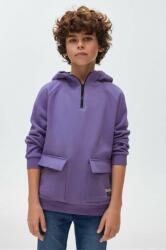 MAYORAL bluza copii culoarea violet, cu glugă, neted 9BYX-BLB038_44X