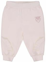 Pinko Up pantaloni bebe culoarea bej, cu imprimeu 9BYX-SPG04F_01X
