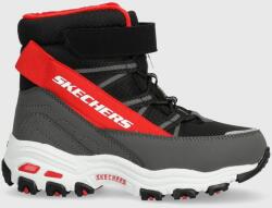 Skechers cizme de iarna pentru copii D LITES culoarea gri 9BYX-OBK1EA_90X