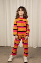 Mini Rodini pulover de bumbac pentru copii culoarea portocaliu 9BYX-SWK00E_22X