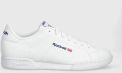 Reebok Classic sneakers din piele NPC II culoarea alb 9BYX-OBM1OT_00X