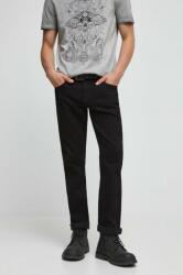 Medicine jeansi barbati, culoarea negru ZBYX-SJM401_99J