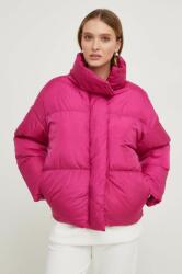 Answear Lab geaca femei, culoarea roz, de iarna, oversize BMYX-KUD044_43X