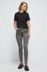 Medicine jeansi femei, culoarea gri ZBYX-SJD602_90J