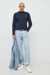 Calvin Klein longsleeve barbati, culoarea albastru marin, neted 9BYY-BUM05T_59X