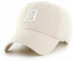 47 brand 47brand șapcă de baseball din bumbac MLB Detroit Tigers culoarea bej, cu imprimeu 99KK-CAU1ZI_08X