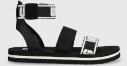 Ugg sandale copii Allisa culoarea negru PPYX-OBG0Y4_99X