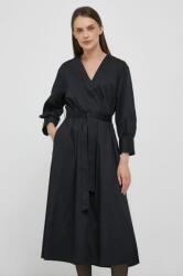 Seidensticker rochie culoarea negru, mini, evazati 9BYX-SUD024_99X