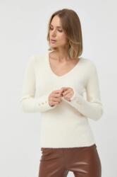 Morgan pulover femei, culoarea alb, light 9BYY-SWD1U4_00X