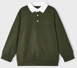 MAYORAL tricou polo copii culoarea verde, neted 9BYX-BUB02P_91X