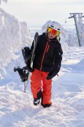 Reima pantaloni de schi pentru copii Wingon culoarea portocaliu 9BYX-SPK060_23X