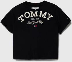 Tommy Hilfiger tricou din bumbac culoarea albastru marin 9BYX-TSG040_59X