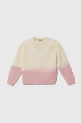 Pinko Up pulover de lână pentru copii culoarea roz 9BYX-SWG056_30X