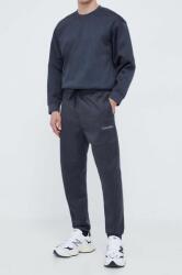 Calvin Klein Performance pantaloni de antrenament culoarea gri, melanj 9BYX-SPM0MO_90X