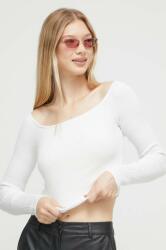 Hollister Co Hollister Co. pulover femei, culoarea alb, light 9BYX-SWD04N_00X