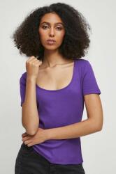 Medicine tricou femei, culoarea violet ZBYX-TSD022_49X