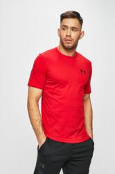 Under Armour tricou SPORTSTYLE LEFT CHEST barbati, culoarea rosu, neted, 1326799 PP84-TSM0R1_33X