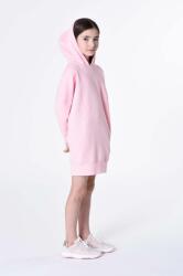 Karl Lagerfeld rochie fete culoarea roz, mini, drept 9BYX-SUG03H_30X