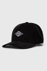 DC șapcă de baseball din bumbac culoarea negru, cu imprimeu 9BYX-CAM02N_99X