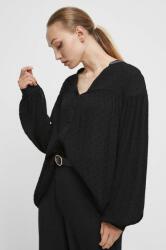 MEDICINE bluza femei, culoarea negru, cu imprimeu ZBYX-BDD705_99X