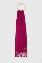 Moschino esarfa de lana culoarea violet, neted 9BYX-SAD02L_44X (M2960.30779)