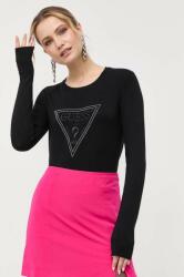 GUESS pulover femei, culoarea negru, light 9BYX-SWD00M_99X